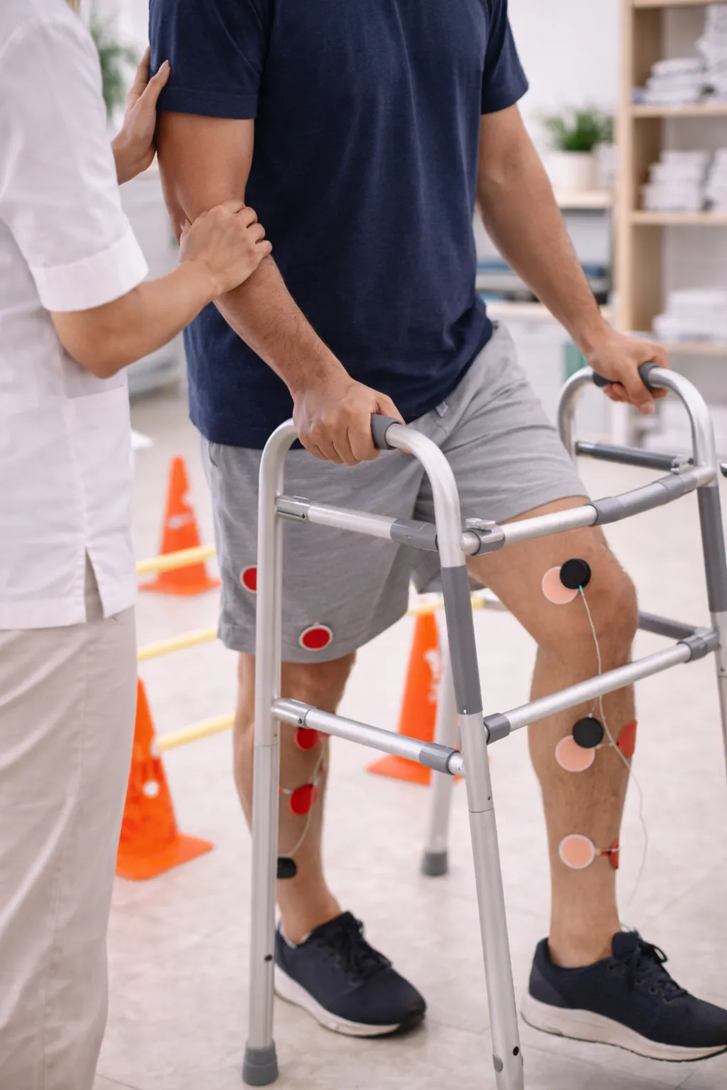 Neuro rehabilitation support in therapy session